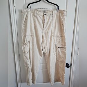 High rise cargo jeans plus size 24